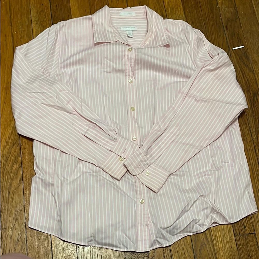 Charter Club Woman Button-Down Shirt Size 16W